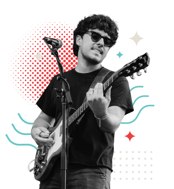 Musician illustration